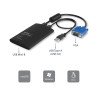 Consola Portatil KVM StarTech.com NOTECONS02, Negro