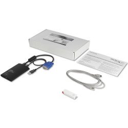 Consola Portatil KVM StarTech.com NOTECONS02, Negro