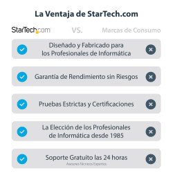 Consola Portatil KVM StarTech.com NOTECONS02, Negro