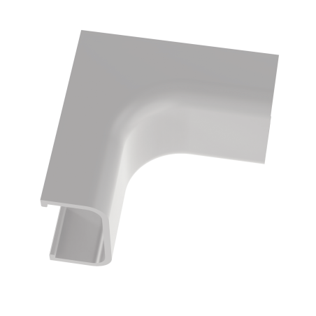 Esquinero interior de radio controlado, para uso con canaleta ld5, material abs, color blanco mate