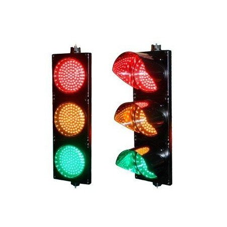 Semáforo de Señalización Rojo, Verde y Amarillo