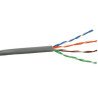 Cable de 4 pares trenzados de cobre sólido.