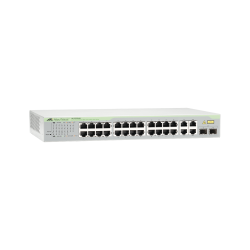Switch WebSmart de 24 puertos 10/100Mbps + 2 puertos 10/100/1000Mbps + 2 SFP Gigabit Combo