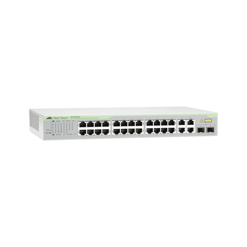 Switch WebSmart de 24 puertos 10/100Mbps + 2 puertos 10/100/1000Mbps + 2 SFP Gigabit Combo