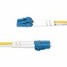 CABLE DE FIBRA OPTICA LC A LC UPC OS2 MONOMODO DE 30M