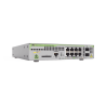 Switch PoE+ Administrable Capa 3, 8 Puertos 10/100/1000Mbps + 2 SFP Gigabit, 180W