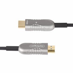 15.24m Fibra óptica híbrida Cable A V, 1, Solamente, Cable for Dispositivo de audio vídeo, 48Gbit s, Apantallado, Oro Conector c