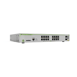 Switch Poe+ administrable capa 3, 16 puertos 10/100/1000 Mbps + 2 SFP gigabit, 247 w