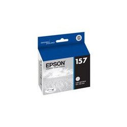 Cartucho Epson modelo T157 negro claro claro, para stylus photo R3000