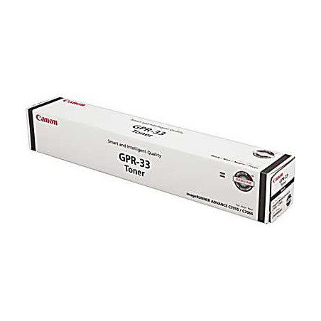 Canon GPR-33 BK cartucho de tóner 1 pieza(s) Original Negro