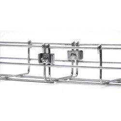 Charofil. Clemas francesas, mediana y pequeña, tornillo con tuerca mm francés