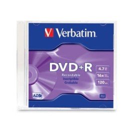 Disco DVD+r 4.7GB 16x individual