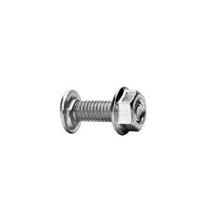 Charofil. Tornillo y tuerca mm, francés, electrozincada.