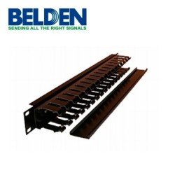 Organizador de cable Belden 9512-1901 19 1u para montaje en rack horizontal
