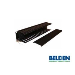 Organizador de cable Belden 9512-1902n 2u para montaje en rack horizontal