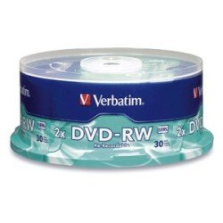 DVD-RW 4.7GB 2x marca verbatim - torr