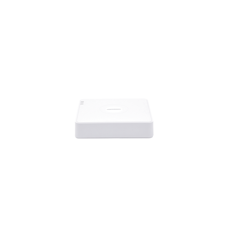 Mini DVR Hikvision 1080p lite, 4 canales TurboHD + 1 canal IP, 1 bahía