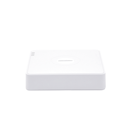 Mini DVR Hikvision 1080p lite, 4 canales TurboHD + 1 canal IP, 1 bahía