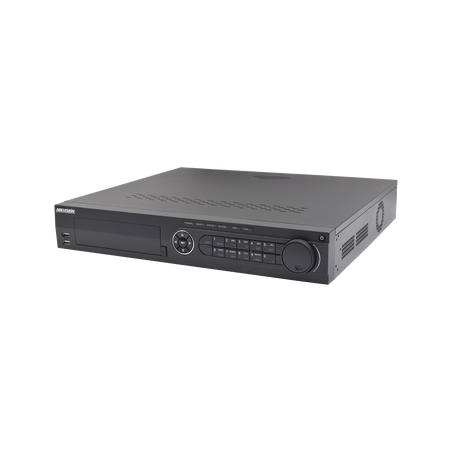 DVR 2 Megapixel, 24 Canales TURBOHD + 8 Canales IP, 4 Bahías de Disco 