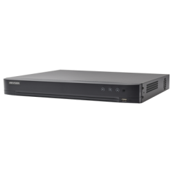 DVR 4 Megapixel, 4 Canales TURBOHD + 2 Canales IP, 1 Bahía de Disco Du