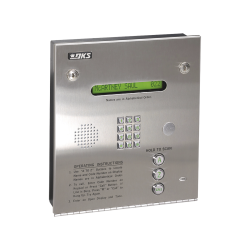 Control de acceso, Gabinete empotrable, 2 puertas, 3000 números telefónicos, 11 dígitos, Directorio en pantalla, Líneas A/D