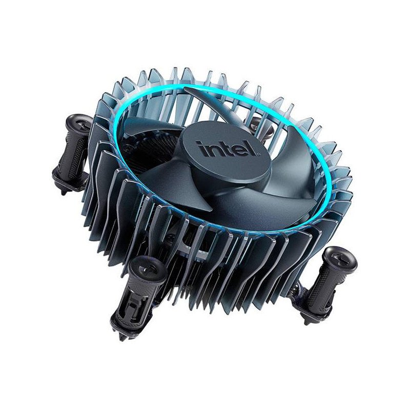 Disipador Intel BXTSRM1 99ATJR/soporte TDP Hasta 65 W (procesadores Intel Core de escritorio de 12a, 13a, 14a generación).