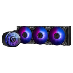 Disipador de enfriamiento liquido MSI MAG coreliquid a12 360, black, 360mm, intel,1700, 1851, AMD am5, am4, r GB