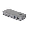 Docking station usb-c de 2 monitores HDMI, 4K 60Hz, red ethernet de 1Gbps, Dock multipantalla, PD de 100W para carga de laptops