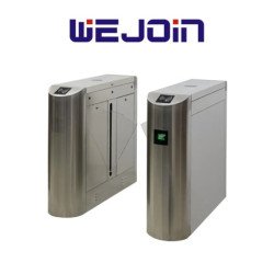 Barreras Peatonal Flap Barrier Bidireccional con Aletas de Acrílico 3 Millones de Ciclos pase 25 - 35 por minuto Compatible con