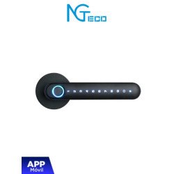Cerradura Inteligente Biométrica estilo americano, 100 huellas, 100 contraseñas, App Móvil NGTeco Home