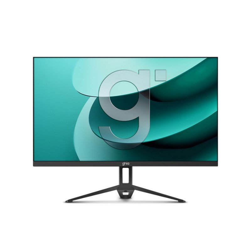 Monitor Ghia mg2725, 27 pulg, led, ips, full hd 1920 x 1080, frameless, 120 Hz, freesync, HDMI, DP, VGA, bocinas integradas