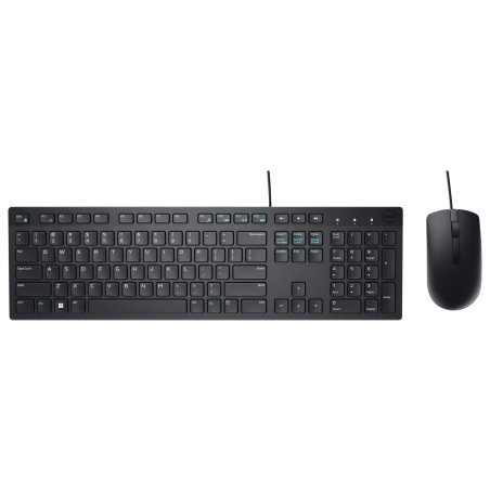 Mouse Dell MS116 negro teclado kb216 negro