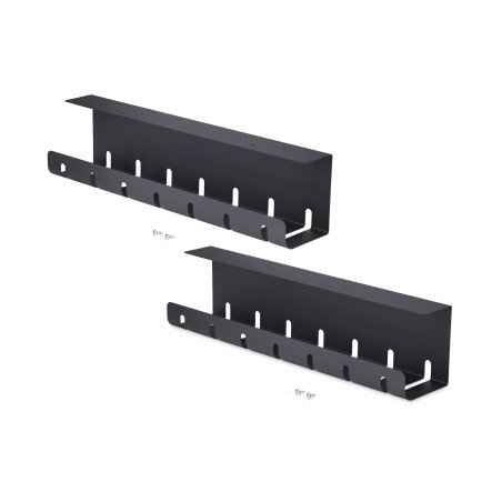 Charola de Administración de Cables para Debajo del Escritorio, 53 cm por Bandeja, Paquete de 2