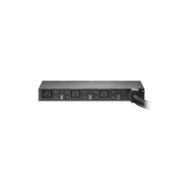 PDU APC AP6037A, Básico, 0U/1U, Trifásica, Horizontal/Vertical, Negro, 3 salidas AC