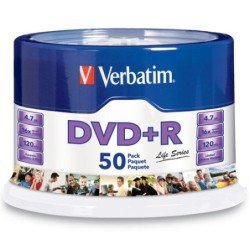 DVD+R life series 16x campana de 50