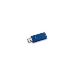 Memoria USB retráctil Verbatim 16GB, USB 2.0, color azul.