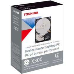 Disco duro interno Toshiba 8TB X300 Performance 3.5” 7200rpm 256MB