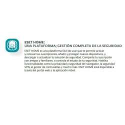 Home security Essential 3 Lic. 1 año eset ehse31
