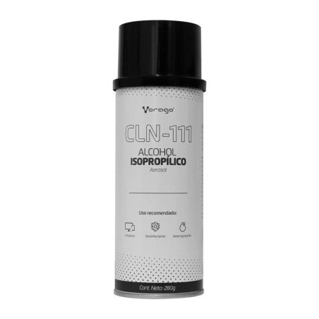 Alcohol isopropílico aerosol Vorago CLN-111 250 ml para componentes electrónicos
