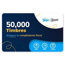 50000 timbres (para factura, caja, SAE o NOI) (electrónico)