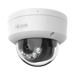 Domo IP de 2mp, Lente 2.8 mm, 20 mts IR + 15 mts Luz Blanca, Micrófono Integrado, ACUSENSE Lite, Uso en interior, PoE, dWDR, H.2