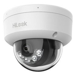 HiLook Series, Domo IP de 2 Megapixel (1080p), Lente 2.8 mm, 30 mts IR, Micrófono Integrado, Exterior IP67, PoE,