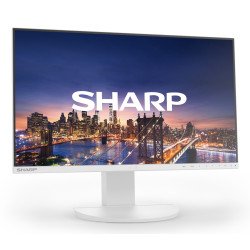 Monitor LED Sharp MultiSync EA241F, 61 cm (24"), 1920 x 1080 Pixeles, Full HD, LCD, 5 ms, Blanco