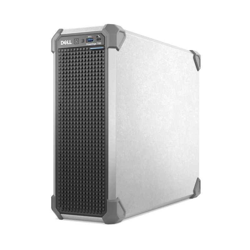 Servidor Dell T160 Intel Xeon 6 Performance 6333P 3.1G 6 16 GB 480 GB SSD SATA iDRAC9 Enterprise Basic NBD 1Y