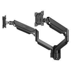 Soporte Doble Monitor ENFORCE MOTION SM727 ACTECK Soporte de Pared Articulado para Doble Monitor.