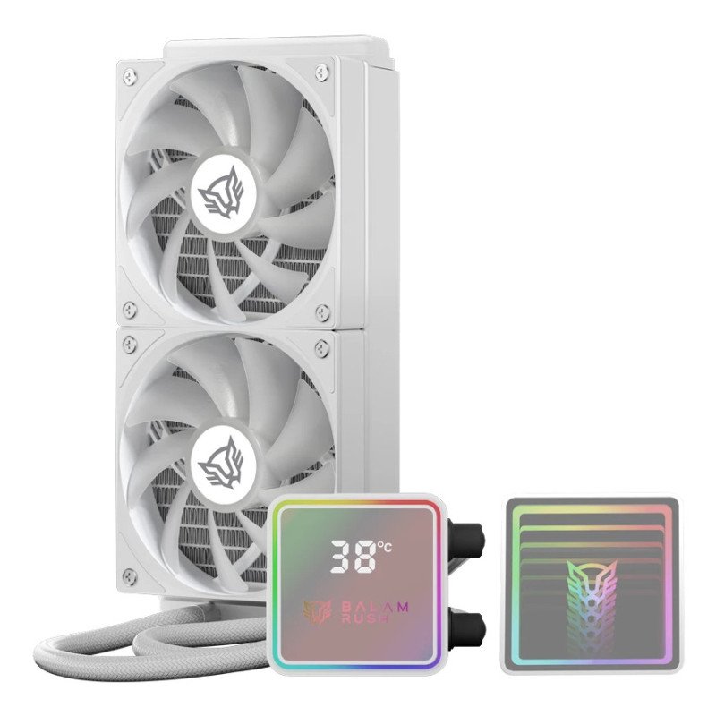 Enfriamiento Liquido BAMLAM RUSH CRYO PRISM 240 ICE Sistema de enfriamiento de Aire.