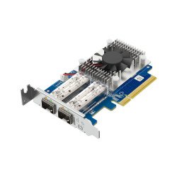 Tarjeta de expansión de red PCIe con 2 puertos 10 GBE SFP+ para NAS, pc o servidores, que aporta conectividad de alta velocidad