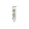 Tarjeta de expansión de red PCIe con 2 puertos 10 GBE SFP+ para NAS, pc o servidores, que aporta conectividad de alta velocidad