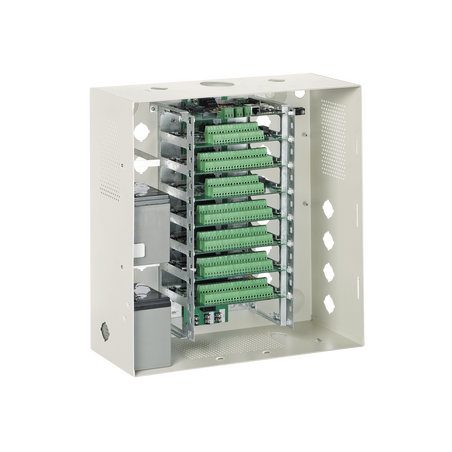 Gabinete metálico para 9 tarjetas de la serie EXPANSE