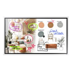 Pantalla interactiva Samsung WM55FX, 139.7 cm (55"), 450 cd / m², 3840 x 2160 Pixeles, 4K Ultra HD, VA, 4000:1